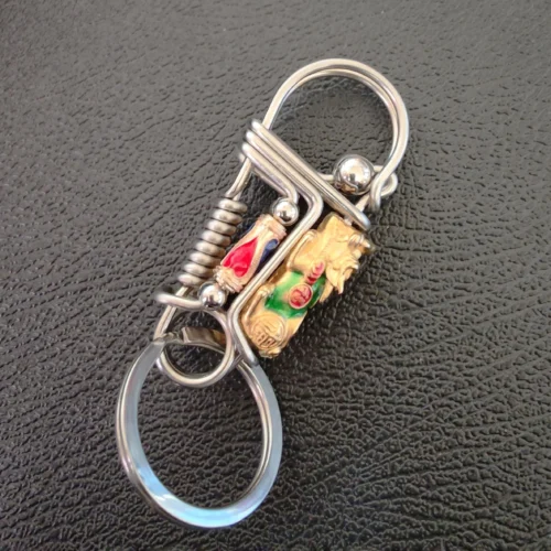 Bring Luck Enamel Unique Keychain (1)