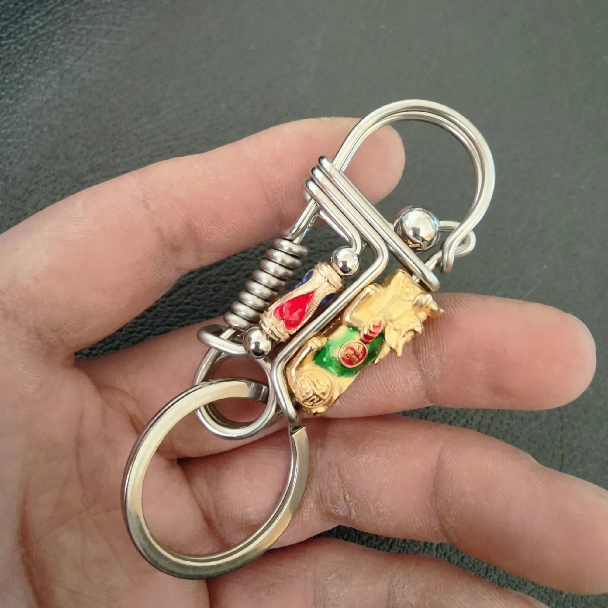 Bring Luck Enamel Unique Keychain (4) Bring Luck Enamel Unique Keychain (4)