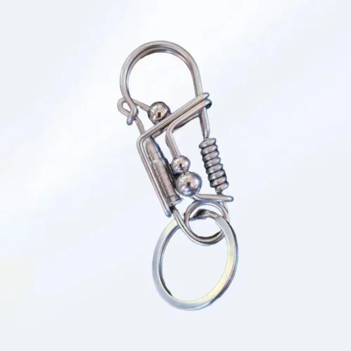 Bullet Style Keychains Keyrings (1)