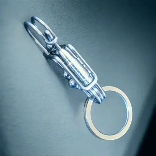 Bullet Style Keychains Keyrings (2)