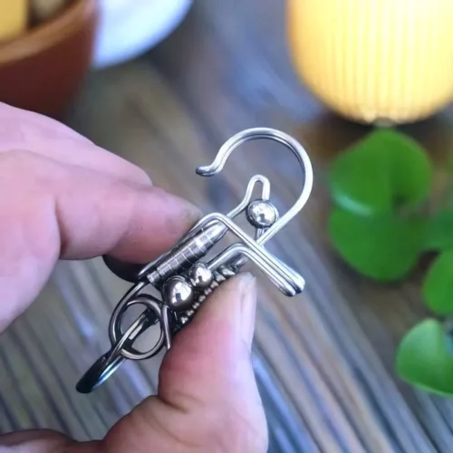 Bullet Style Keychains Keyrings (3)