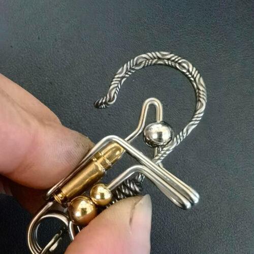 Creative Bullet Trinket Car Keyring (1)