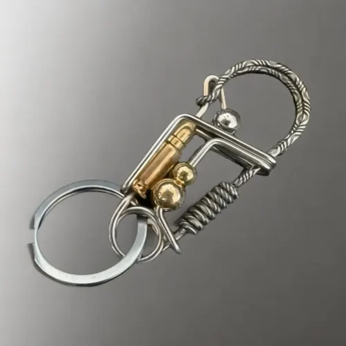 Creative Bullet Trinket Car Keyring (1)