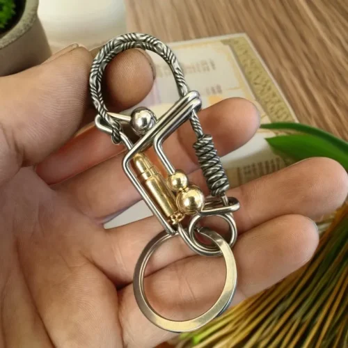 Creative Bullet Trinket Car Keyring (3)