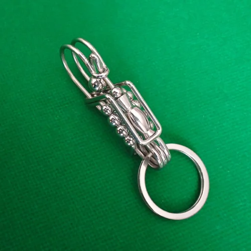 Hand Stamped Custom Keychain (2)