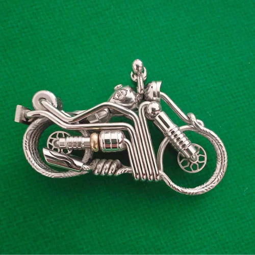 Handmade Motorcycle Keychain 5