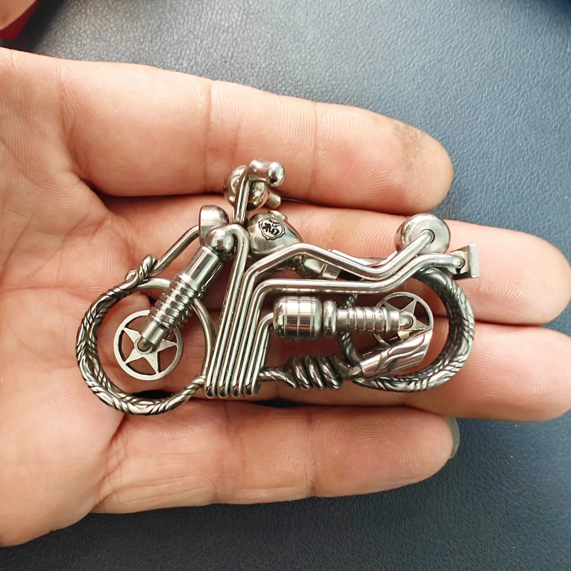 Handmade Motorcycle Keychain (7) Handmade Motorcycle Keychain