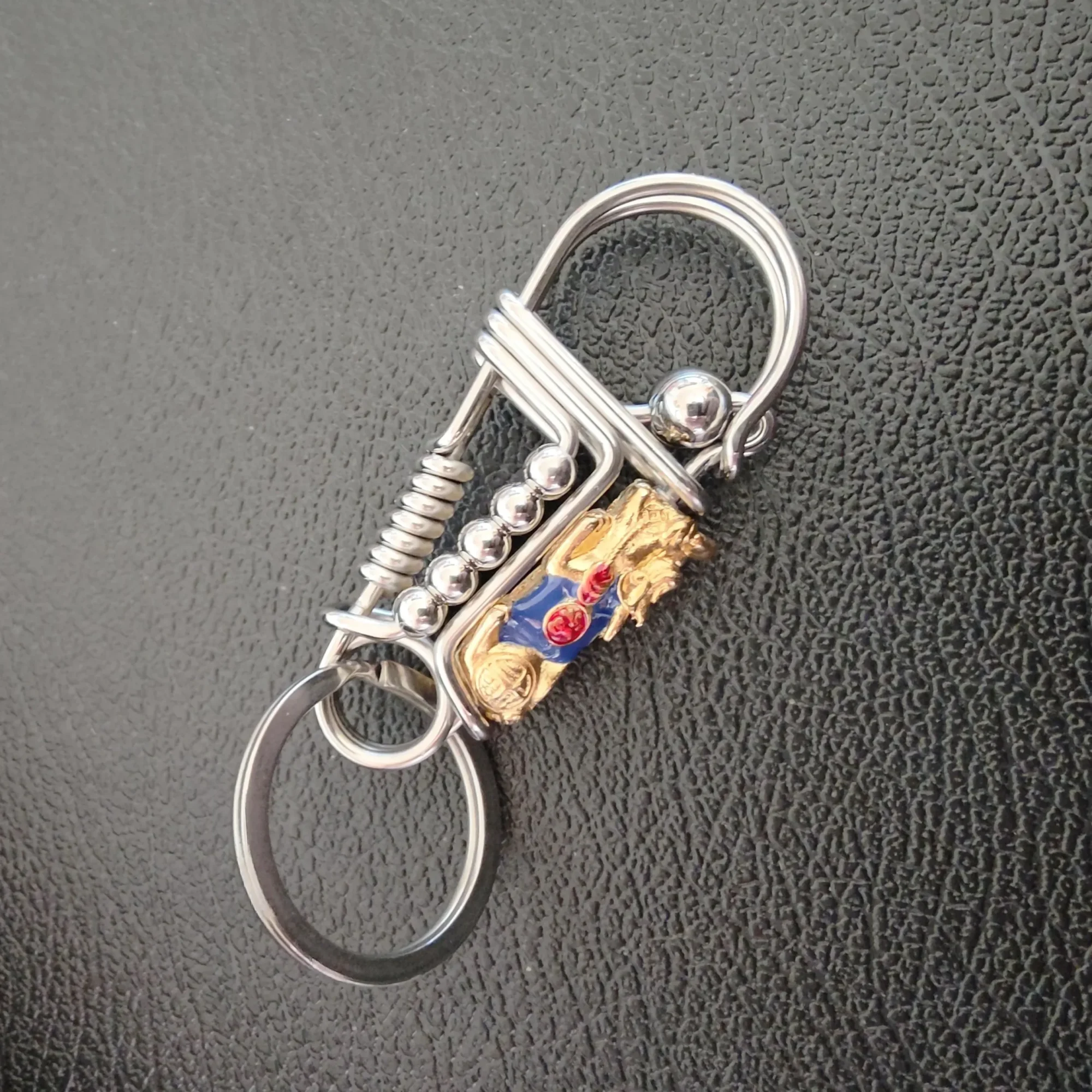 Trinket Key Holder Penguin Keychain (2)