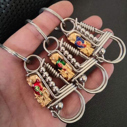 Trinket Key Holder Penguin Keychain (4)