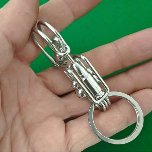 Bullet Style Hanging Keychain (4)
