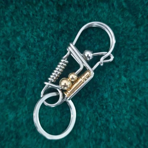 Bullet Style Hanging Keychain (6)