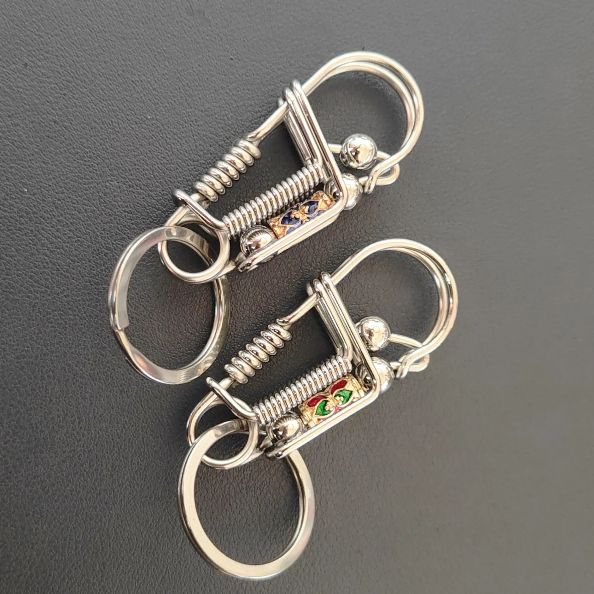 Pants Belt Clip KeyChain Key Holder (2) Pants Belt Clip KeyChain Key Holder (2)