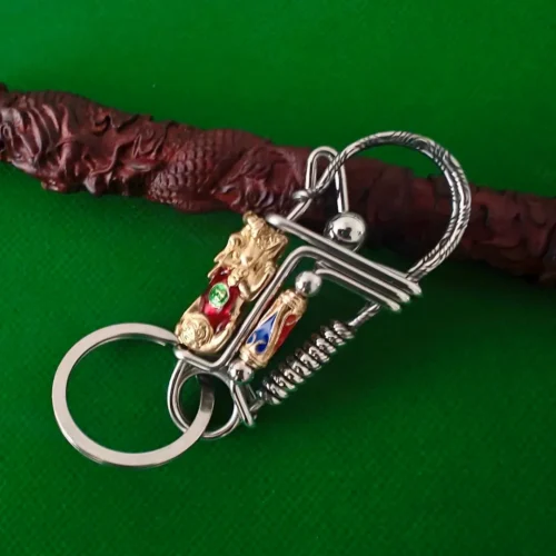Stainless Steel Key Holder With Birthstone (0)